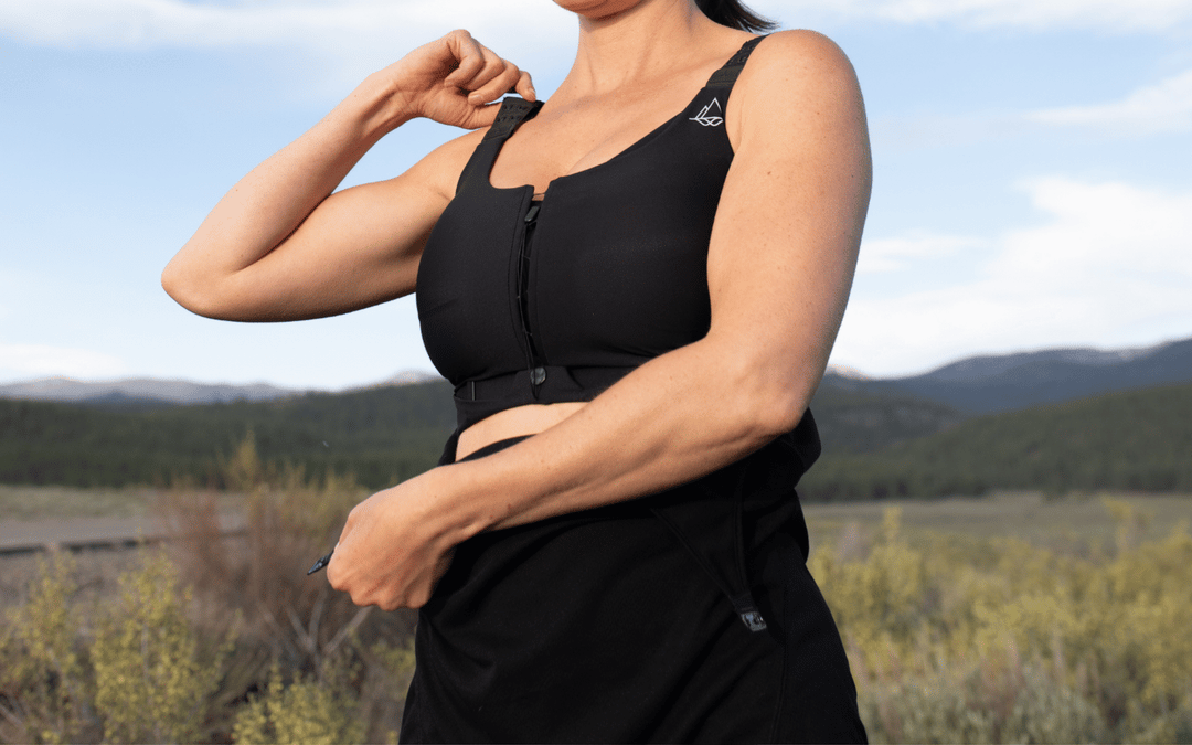 Betts Fit High Impact Sports built in bra tank top.  Easily hook tank to the front of the bra